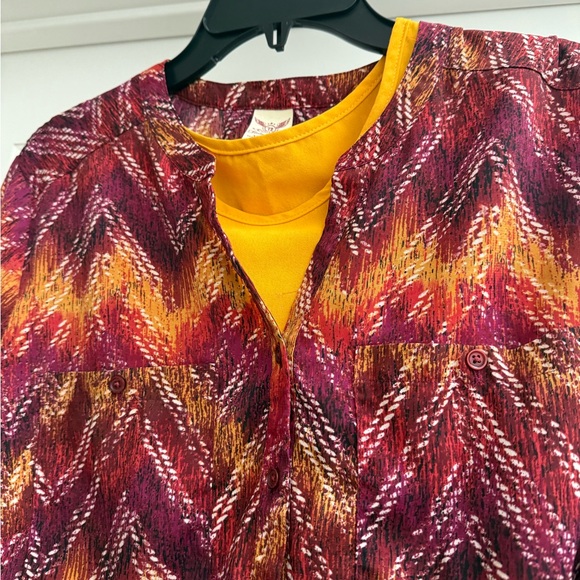 Faded Glory Women's Printed Blouse - Picture 8 of 12